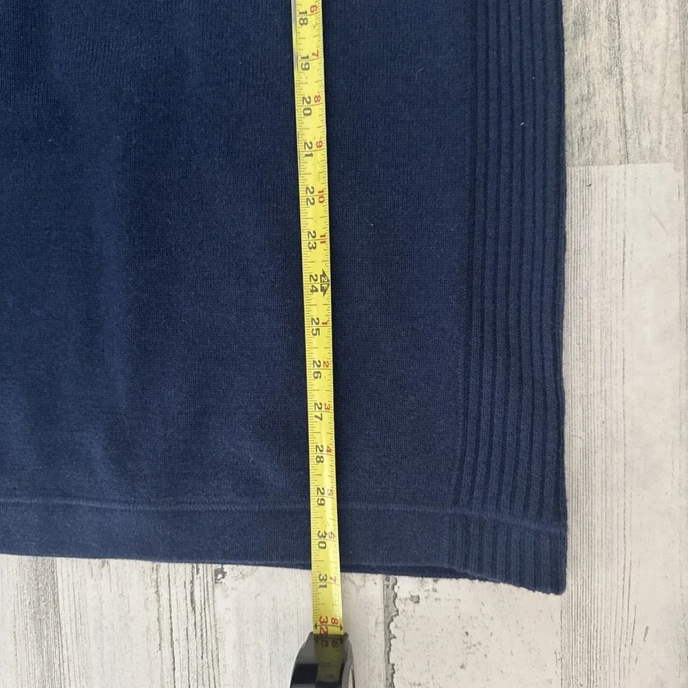 The North Face Wool Blend Pullover Sweater Blue Knit Casual XL‎